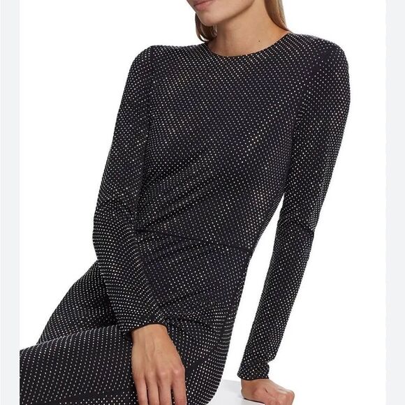 Alice + Olivia Black and White Jumpsuit size 4 NWT $695 - Picture 2 of 9